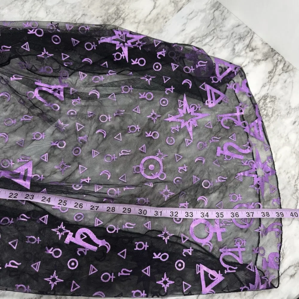 Spirit Dark Coven Witch Costume Academy Halloween Child Size 4-6 Tunic Leggings